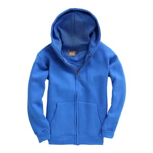 This premium Kids zipped hoodie from Cotton Ridge comes in a great range of sizes and stand out colours to suit your requirements! You choose the colour and we will custom embroider your company, club logo or  brand name! These branded Kids premium zipped hoodies with heavyweight soft feel fabric are an essential addition to your company or club collection!