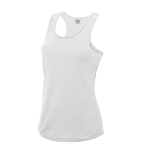 Are you looking for customised ladies running tops for your club, team or corporation? These girlie fit curved wicking vest are available in a range of sizes and super stand out electric colours! These branded performance vests are a great option for your team running vest collection!