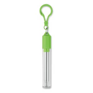 Telescopic Straw with Brush which can be printed with your brand name or corporate logo