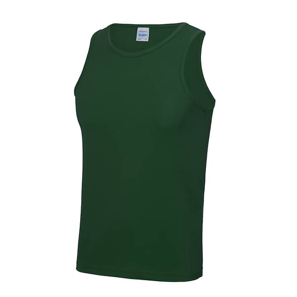Are you looking for customised running tops for your club, team or corporation? These sporty fit curved wicking vest are available in a range of sizes and super stand out electric colours! These branded performance vests are a great option for your team running vest collection!