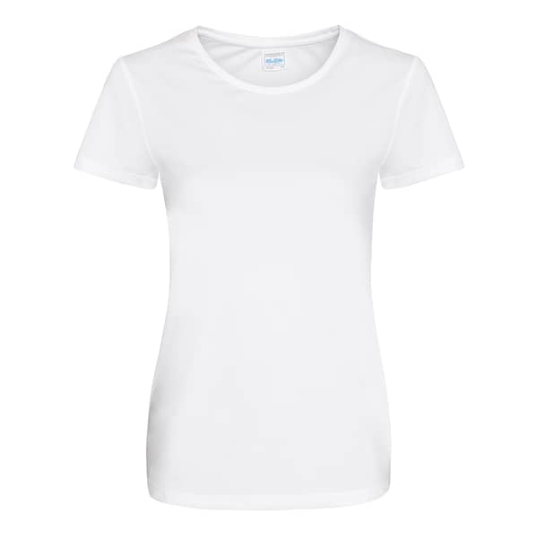 This girlie fit t-shirt with a self-fabric crew neck is a super option for your teamwear custom clothing! These performance tees can be customised with your brand name or club logo and are available in electric stand out colours!